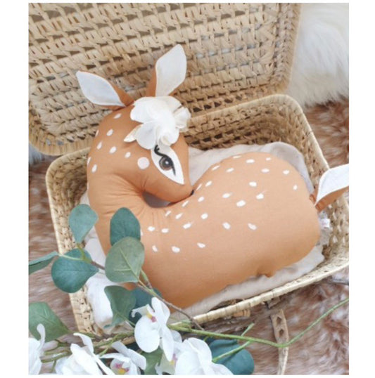 Coussin biche Cannelle