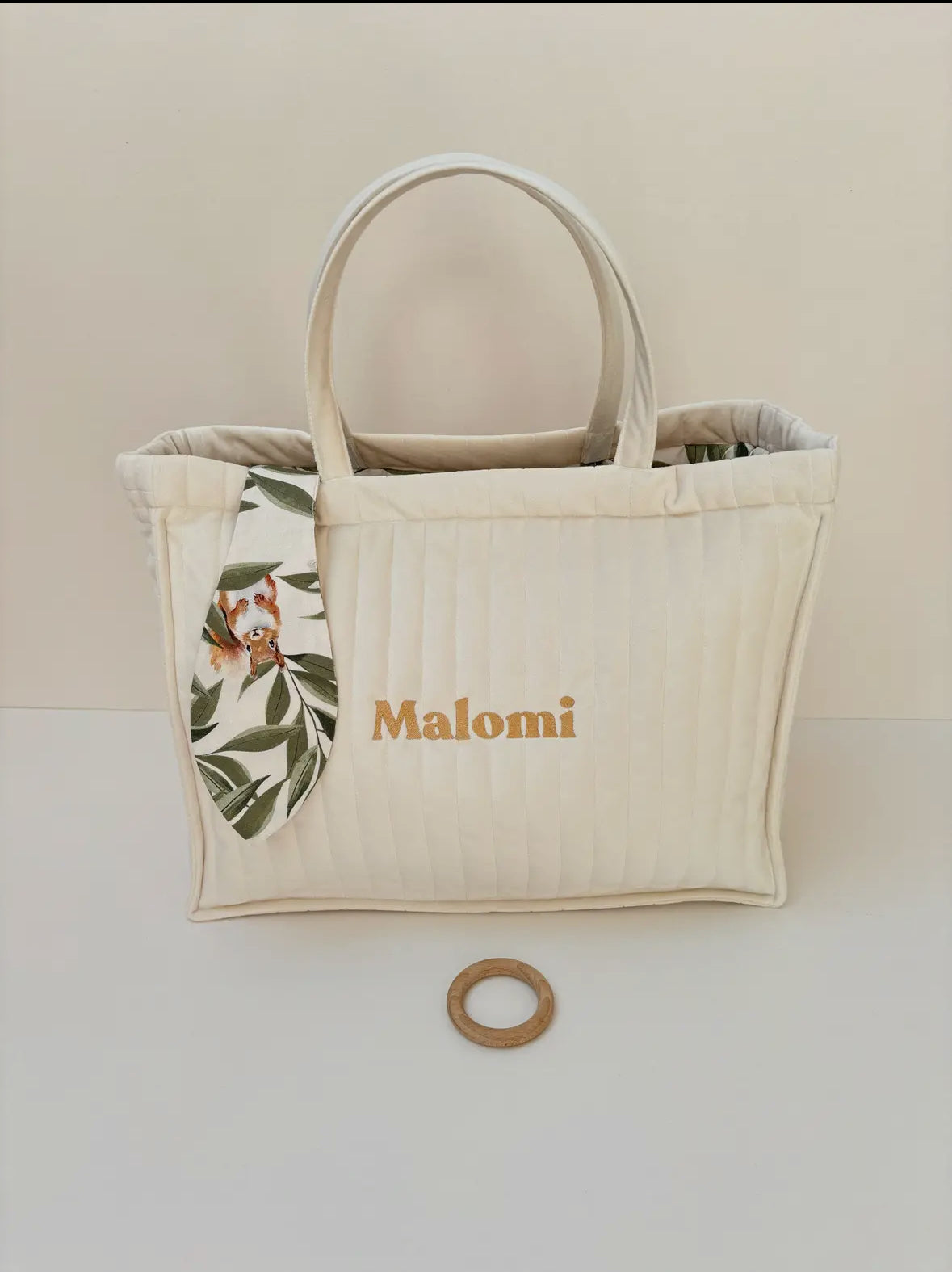 Sac pour mère matelassé
Vanilla Cream