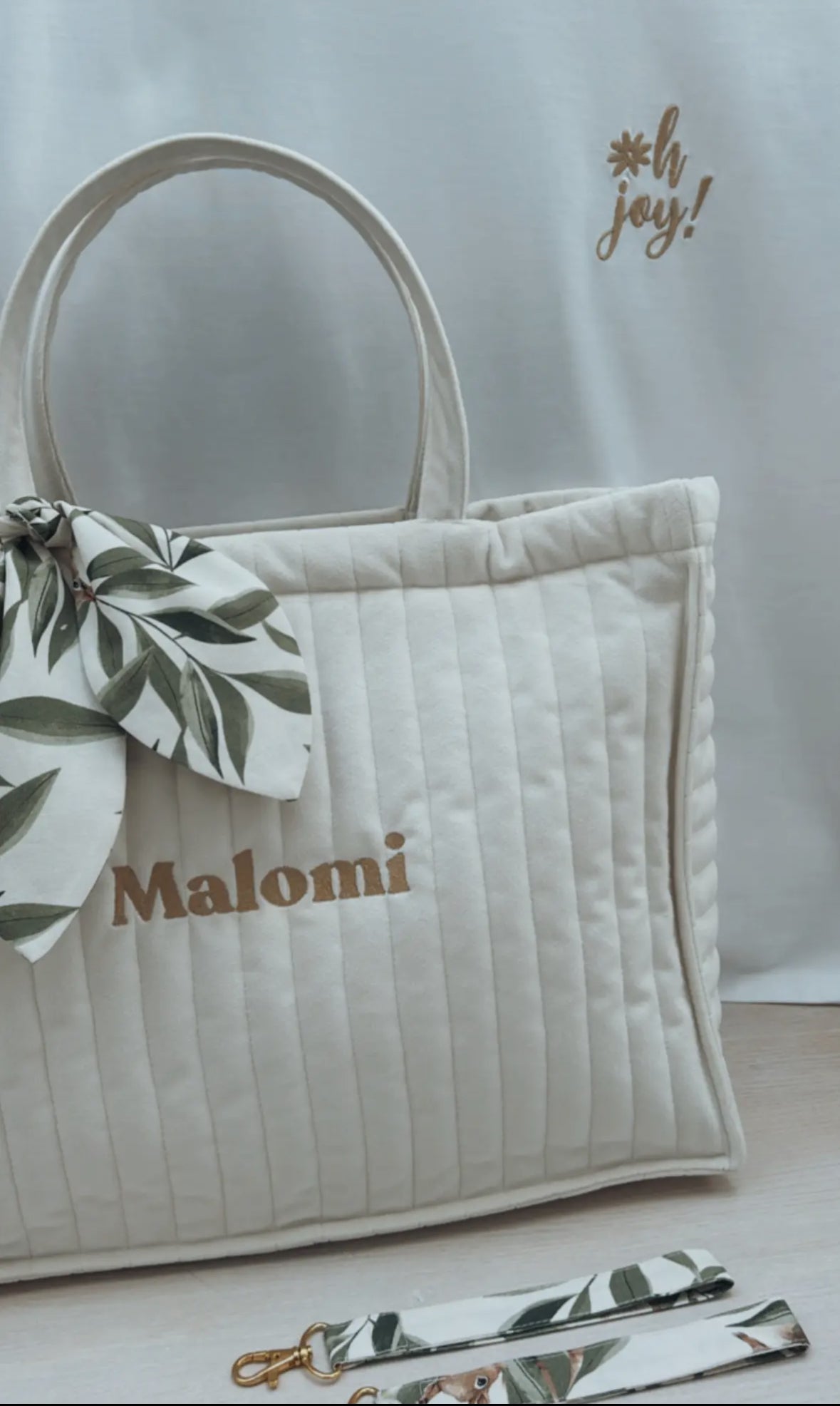 Sac pour mère matelassé
Vanilla Cream