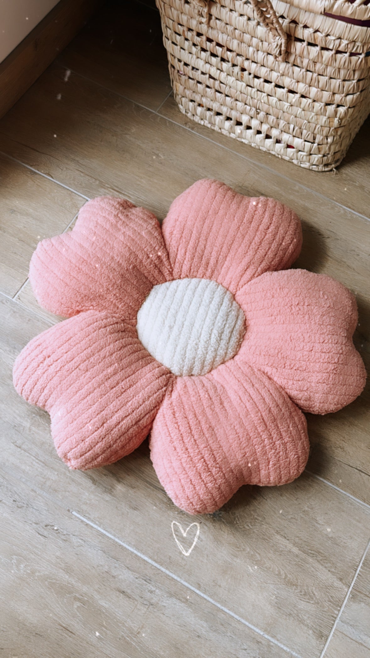 Coussin fleur