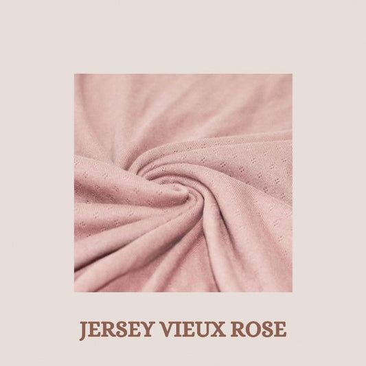 TURBAN JERSEY POINTELLE ROSE