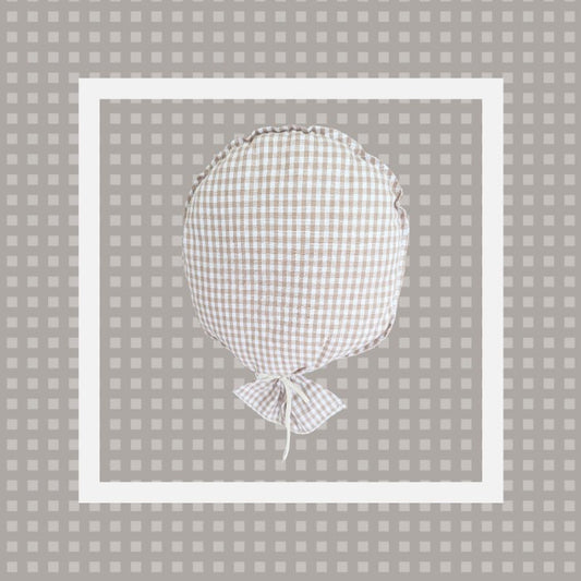 BALLON VICHY BEIGE