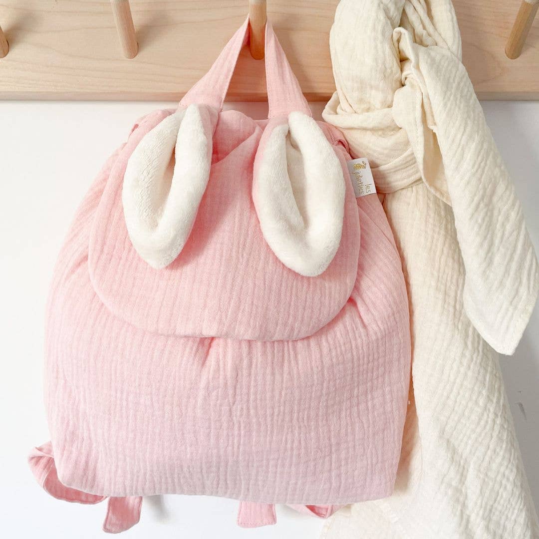 Sac à dos lapinou rose blush